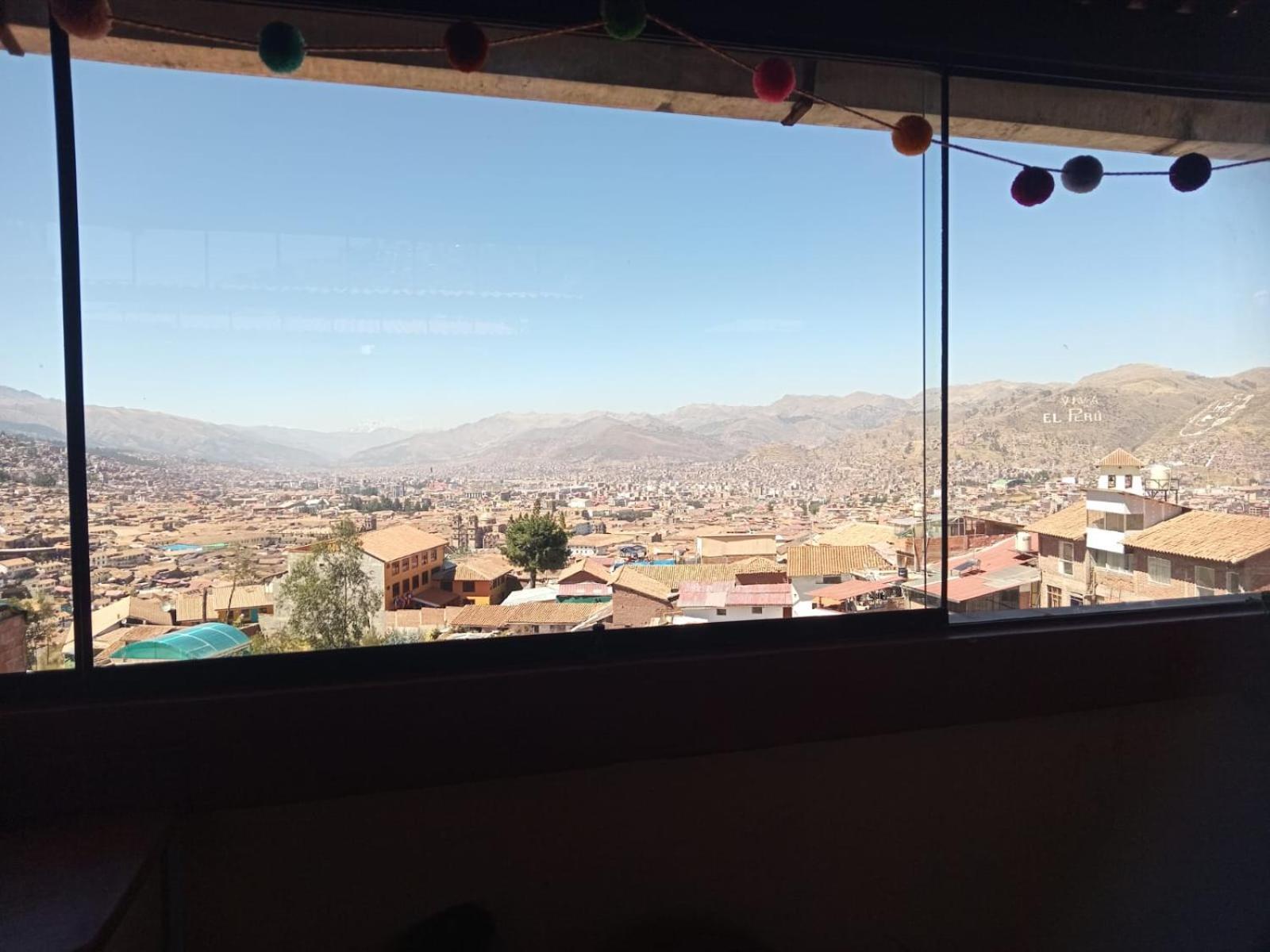 Hostal Con Vista A La Ciudad Santa Ana Cuzco Exterior foto