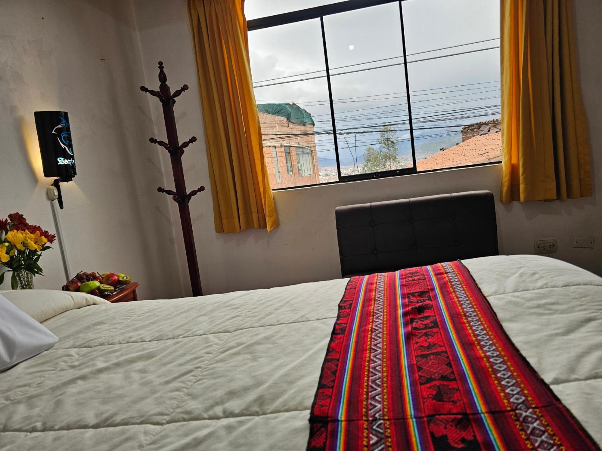 Hostal Con Vista A La Ciudad Santa Ana Cuzco Exterior foto
