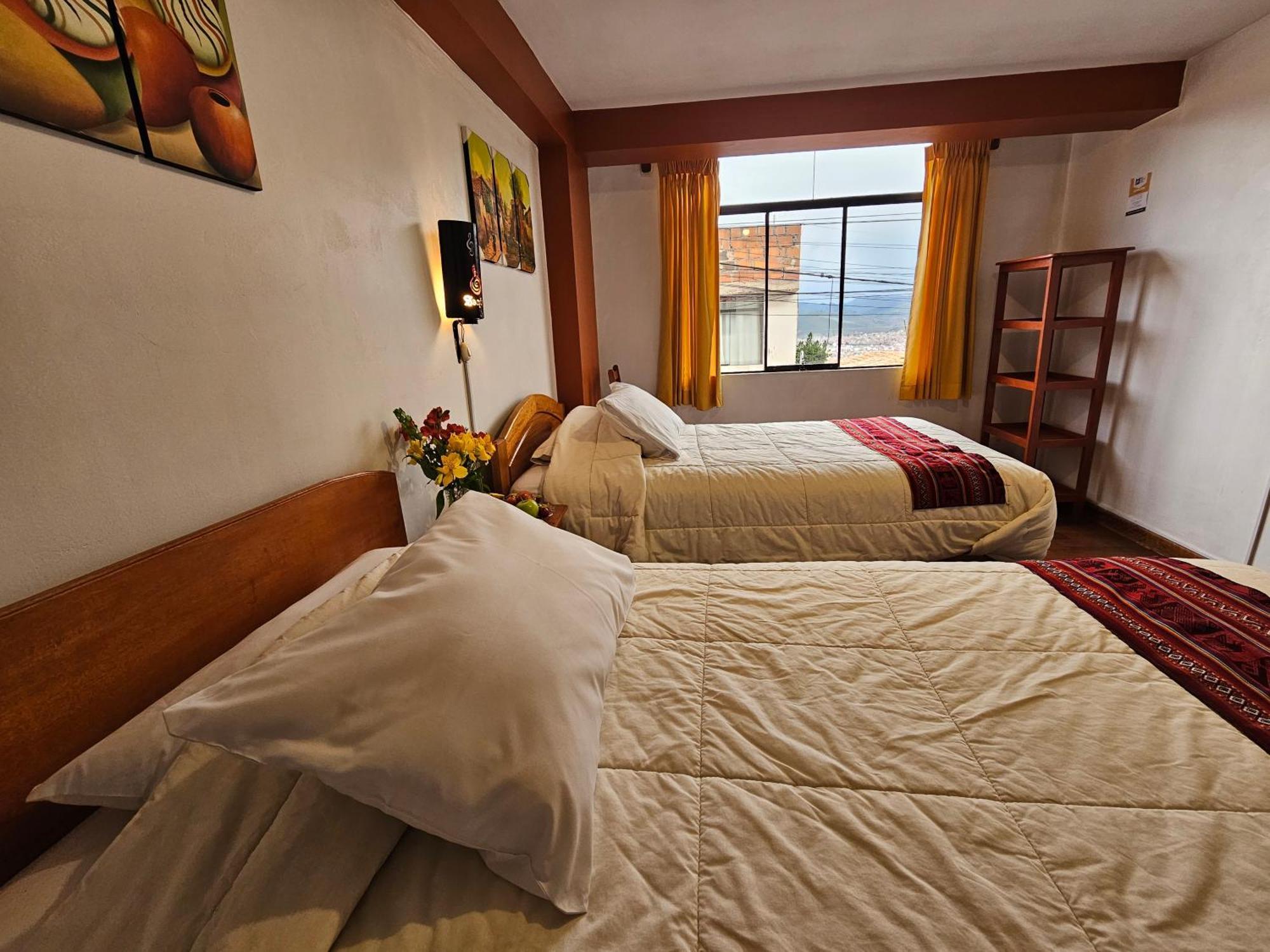 Hostal Con Vista A La Ciudad Santa Ana Cuzco Exterior foto