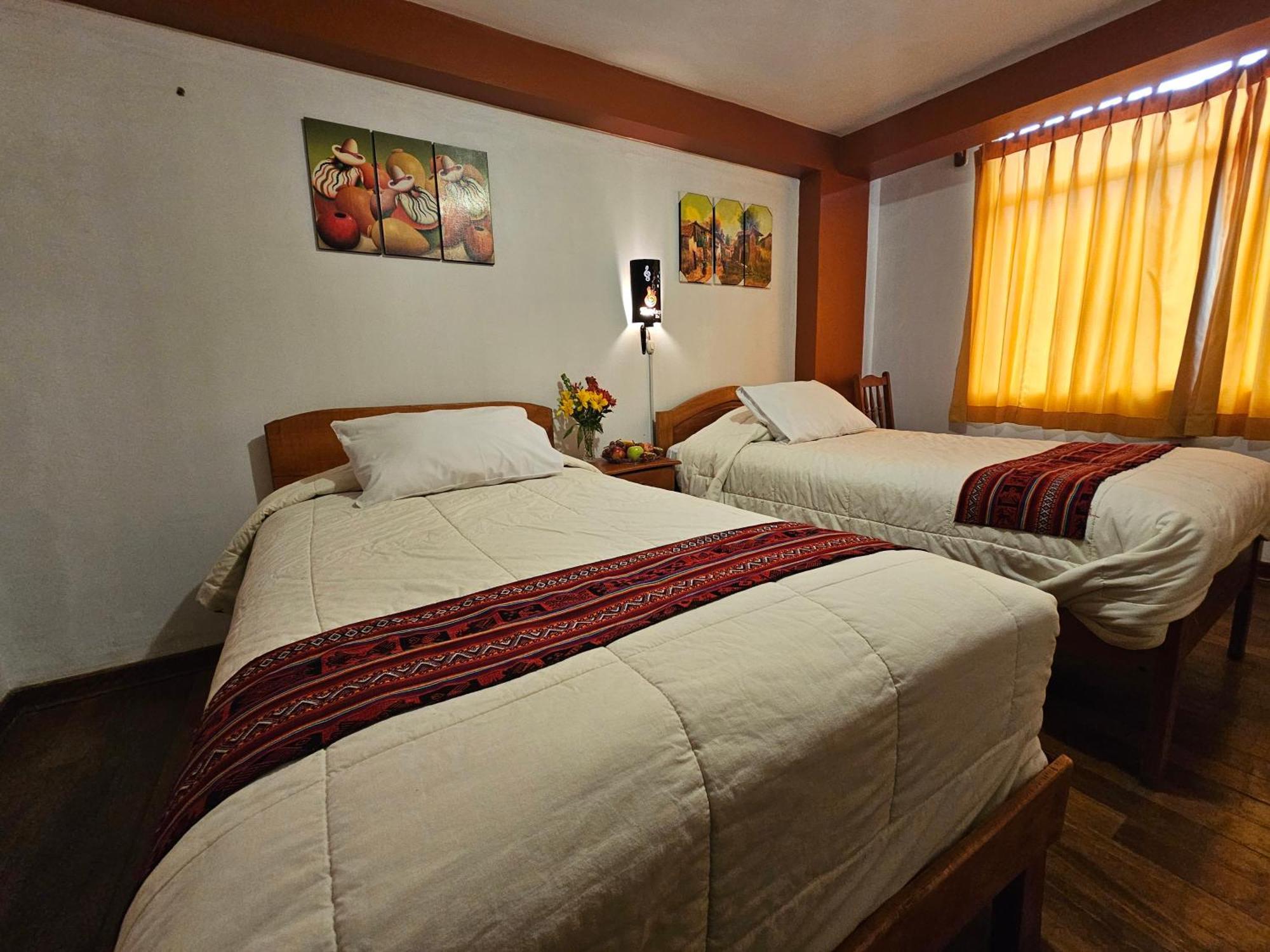 Hostal Con Vista A La Ciudad Santa Ana Cuzco Exterior foto