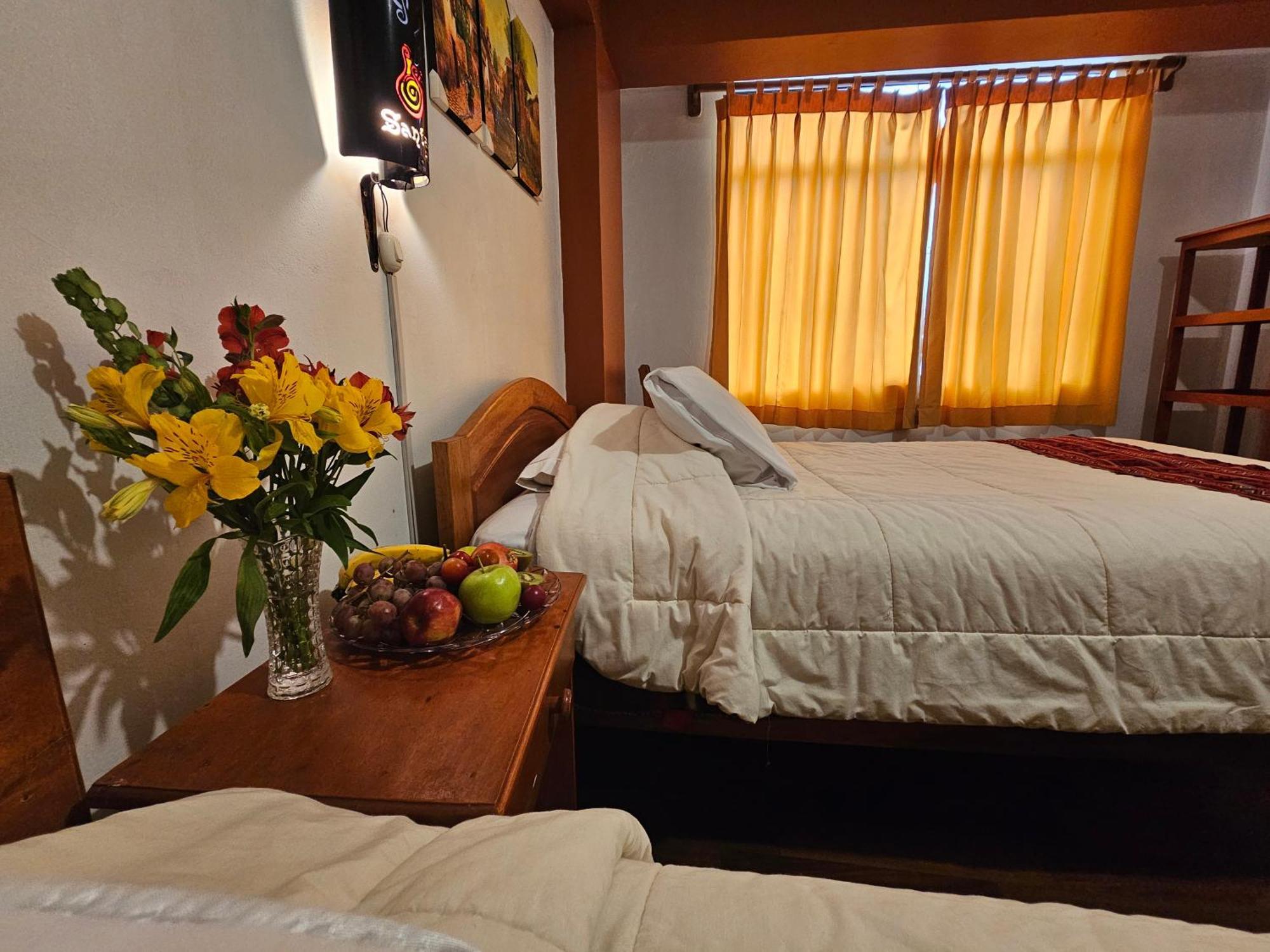 Hostal Con Vista A La Ciudad Santa Ana Cuzco Exterior foto