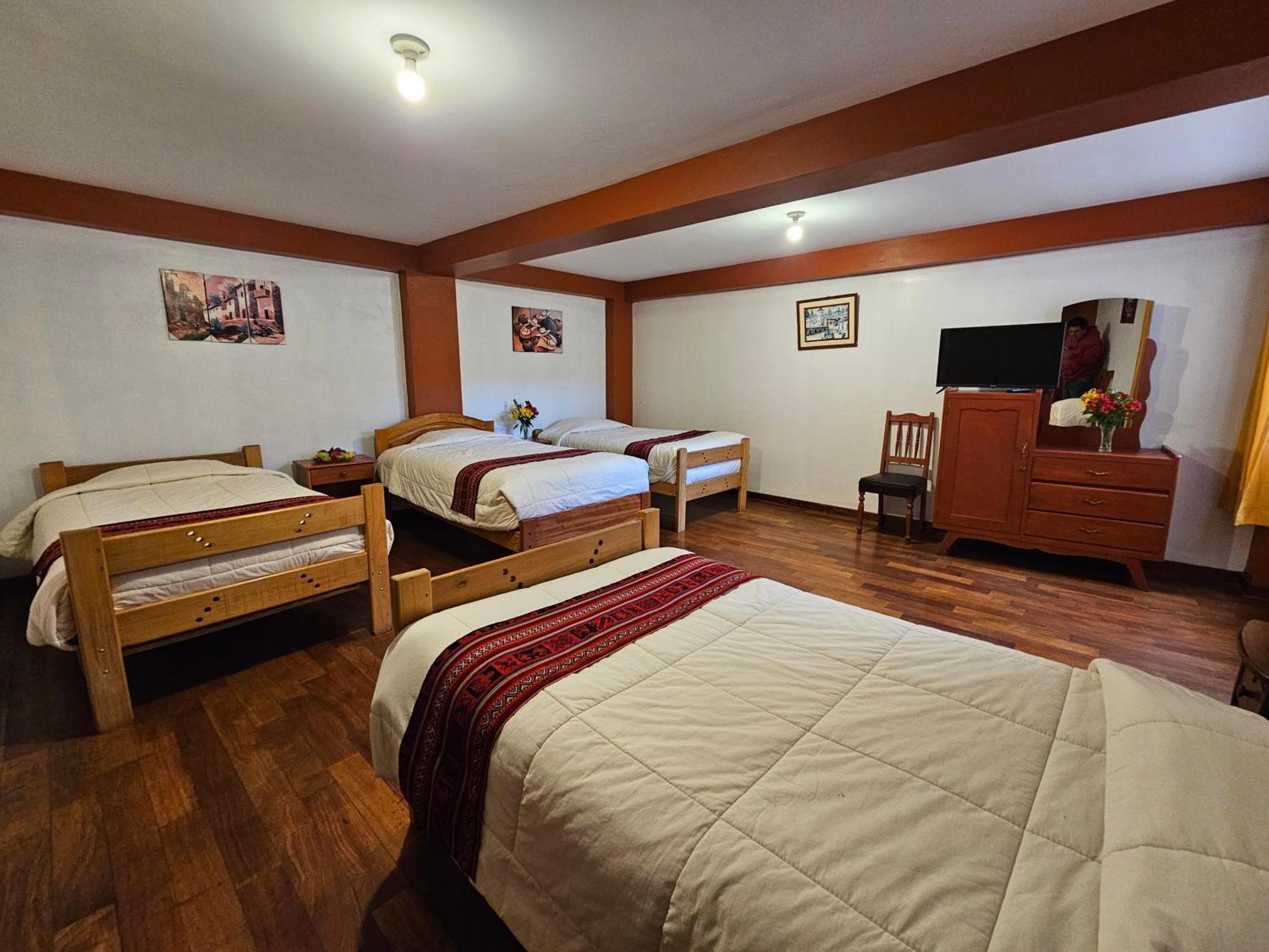 Hostal Con Vista A La Ciudad Santa Ana Cuzco Exterior foto